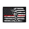 Thin Red Line Firefighter Canvas - Mainstream Freedom