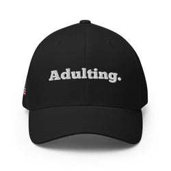 Adulting Structured Twill Cap - Mainstream Freedom