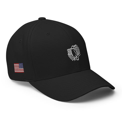 Eagle Lineart Structured Twill Cap - Mainstream Freedom
