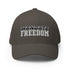 Mandate Freedom Embroidered Structured Twill Cap - Pro USA & Freedom Cap/Hat - Mainstream Freedom