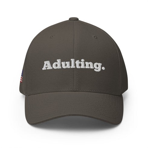 Adulting Structured Twill Cap - Mainstream Freedom