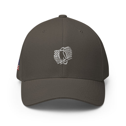 Eagle Lineart Structured Twill Cap - Mainstream Freedom
