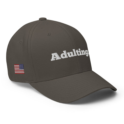Adulting Structured Twill Cap - Mainstream Freedom