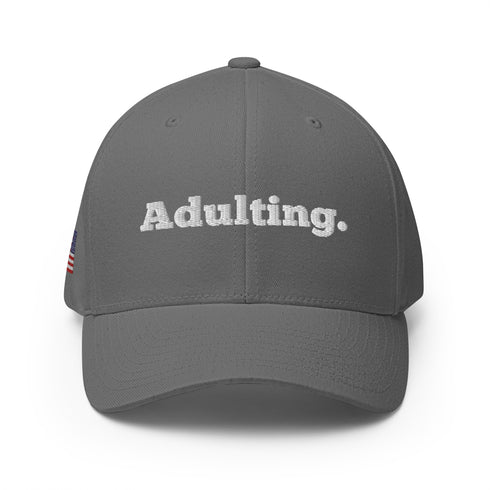 Adulting Structured Twill Cap - Mainstream Freedom