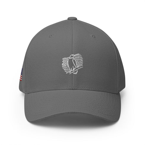 Eagle Lineart Structured Twill Cap - Mainstream Freedom