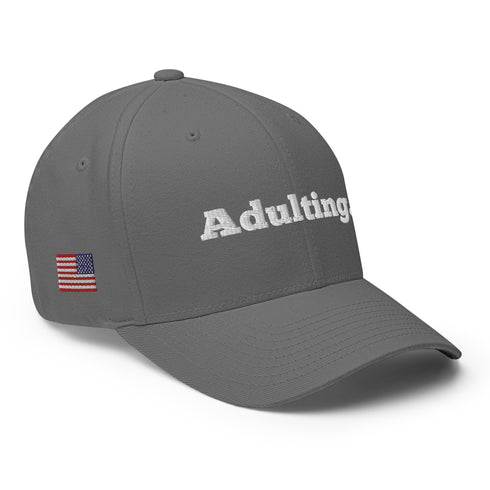 Adulting Structured Twill Cap - Mainstream Freedom