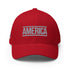 America - Patriotic Embroidered Structured Twill Cap - Mainstream Freedom
