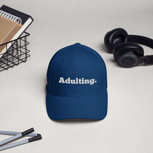 Adulting Structured Twill Cap - Mainstream Freedom