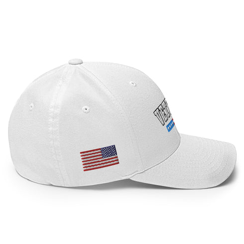 Veteran Embroidered Structured Twill Cap - Proud Veteran Cap/Hat - Mainstream Freedom