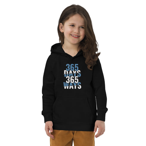 365 Days 365 Ways Kids eco hoodie - Mainstream Freedom