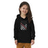 Freedom Grunge Flag Kids eco hoodie - Mainstream Freedom