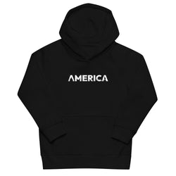 America Kids eco hoodie - Mainstream Freedom