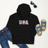 USA flag Kids eco hoodie - Mainstream Freedom