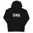 USA flag Kids eco hoodie - Mainstream Freedom