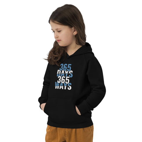 365 Days 365 Ways Kids eco hoodie - Mainstream Freedom