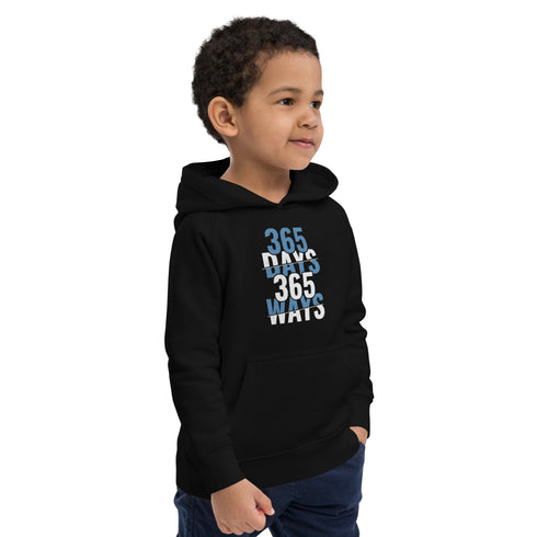 365 Days 365 Ways Kids eco hoodie - Mainstream Freedom