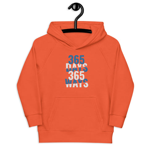 365 Days 365 Ways Kids eco hoodie - Mainstream Freedom