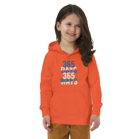 365 Days 365 Ways Kids eco hoodie - Mainstream Freedom