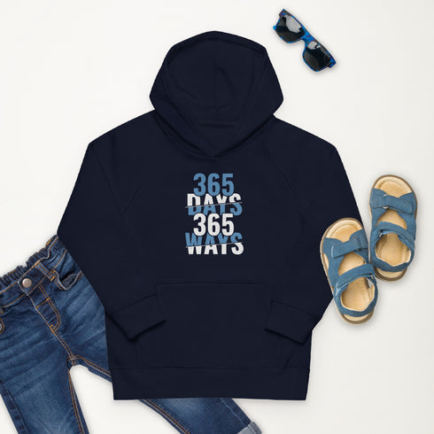 365 Days 365 Ways Kids eco hoodie - Mainstream Freedom