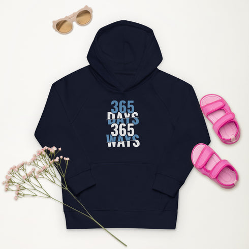 365 Days 365 Ways Kids eco hoodie - Mainstream Freedom