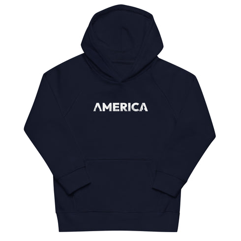 America Kids eco hoodie - Mainstream Freedom