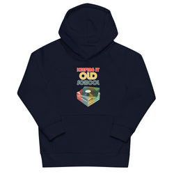 Keeping It Old School Kids eco hoodie - Mainstream Freedom