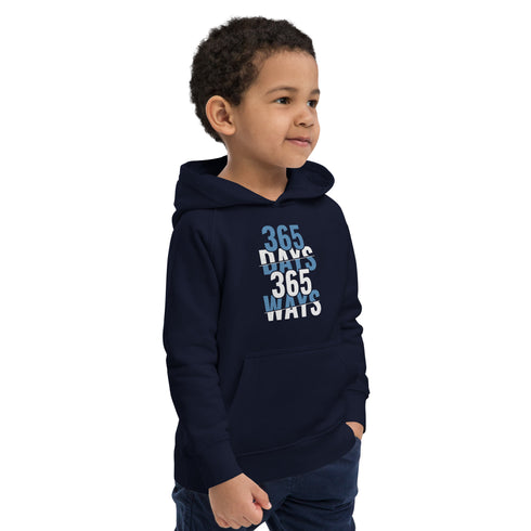 365 Days 365 Ways Kids eco hoodie - Mainstream Freedom
