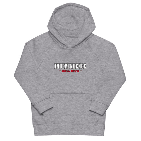 Independence Est. 1776 Kids eco hoodie - Mainstream Freedom
