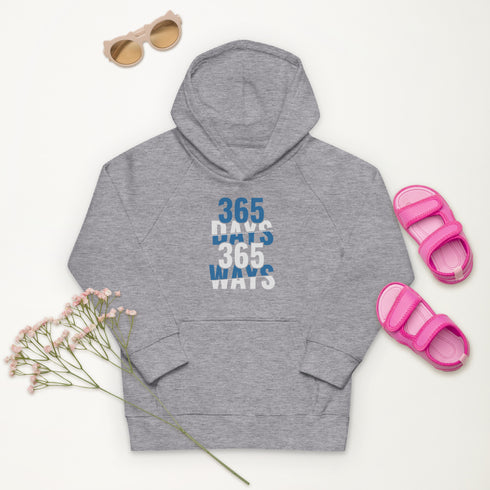 365 Days 365 Ways Kids eco hoodie - Mainstream Freedom