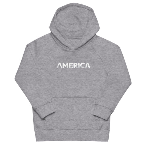 America Kids eco hoodie - Mainstream Freedom