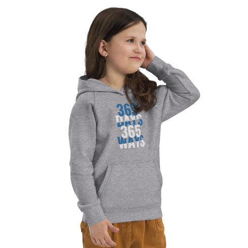 365 Days 365 Ways Kids eco hoodie - Mainstream Freedom