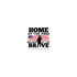 Home Of The Free Because Of The Brave Memorial Day Bubble-free stickers - Mainstream Freedom
