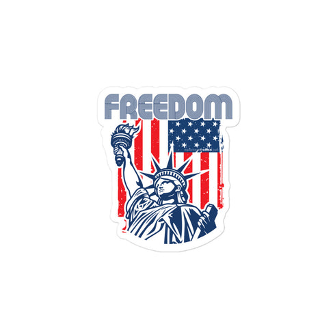 Freedom Bubble-free stickers - Mainstream Freedom