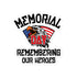 Memorial Day Remembering Our Heroes Bubble-free stickers - Mainstream Freedom