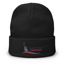 Mainstream Freedom Embroidered Beanie - Mainstream Freedom