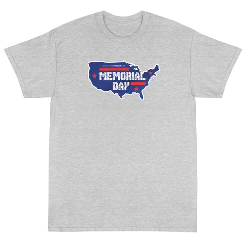 Memorial Day Short Sleeve T-Shirt - Mainstream Freedom