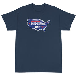 Memorial Day Short Sleeve T-Shirt - Mainstream Freedom