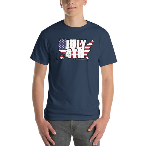 July 4th Short Sleeve T-Shirt - Mainstream Freedom