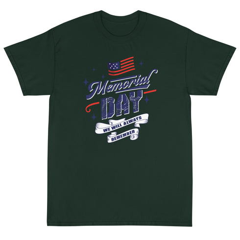 Memorial Day Short Sleeve T-Shirt - Mainstream Freedom