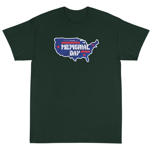 Memorial Day Short Sleeve T-Shirt - Mainstream Freedom