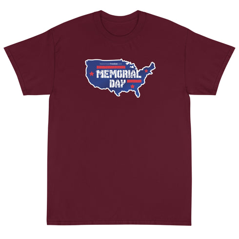 Memorial Day Short Sleeve T-Shirt - Mainstream Freedom