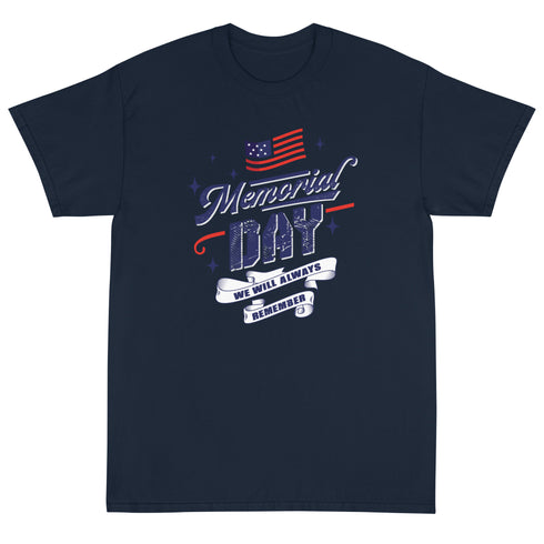 Memorial Day Short Sleeve T-Shirt - Mainstream Freedom