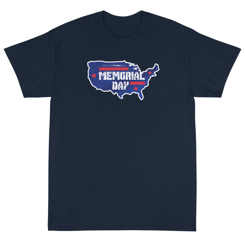 Memorial Day Short Sleeve T-Shirt - Mainstream Freedom