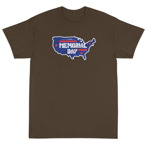 Memorial Day Short Sleeve T-Shirt - Mainstream Freedom