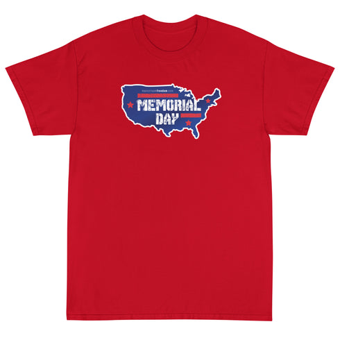 Memorial Day Short Sleeve T-Shirt - Mainstream Freedom