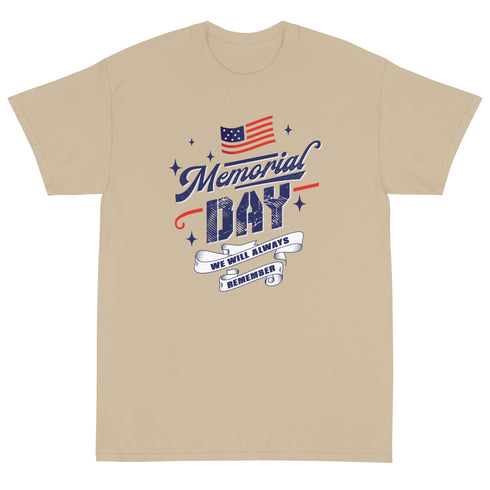 Memorial Day Short Sleeve T-Shirt - Mainstream Freedom