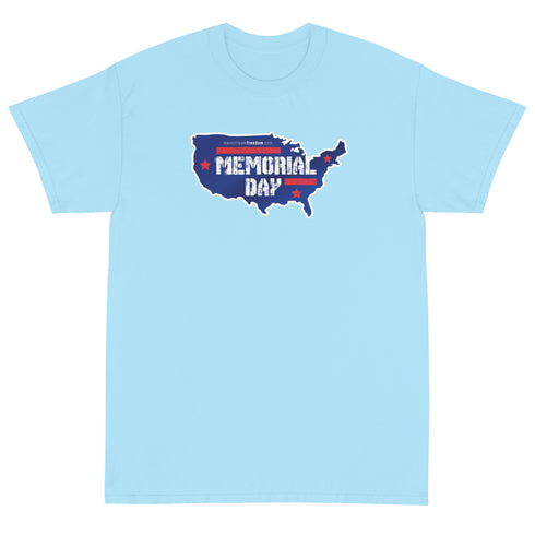 Memorial Day Short Sleeve T-Shirt - Mainstream Freedom