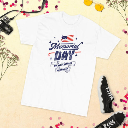 Memorial Day Short Sleeve T-Shirt - Mainstream Freedom