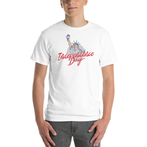 Independence Day Short Sleeve T-Shirt - Mainstream Freedom