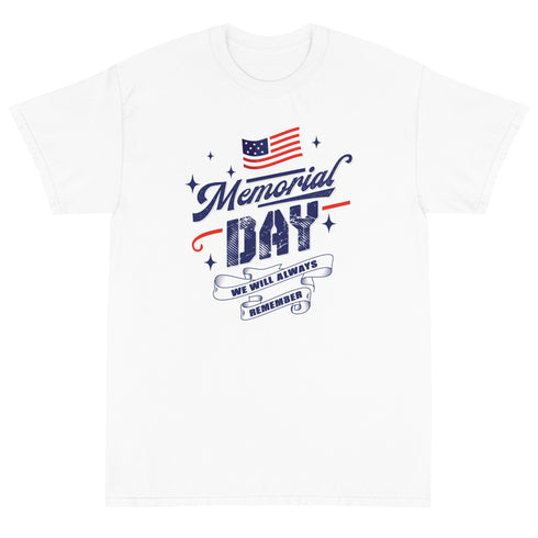 Memorial Day Short Sleeve T-Shirt - Mainstream Freedom